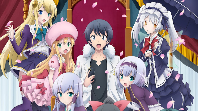 Isekai wa Smartphone to Tomo ni. Season 1 + 2 Subtitle Indonesia