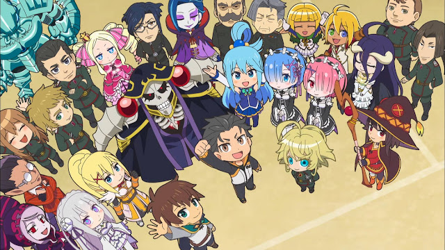 Isekai Quartet Season 1 + 2 Subtitle Indonesia